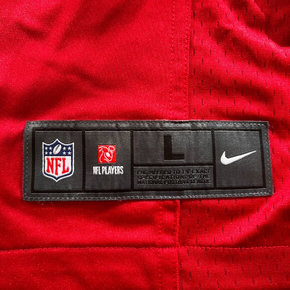 Vintage Nike San Fransisco 49ers #15 Michael Crabtree Red Jersey New with tags!! - Picture 2 of 4